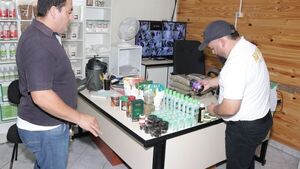 Incautan productos hechos con cannabis en local de Asunción