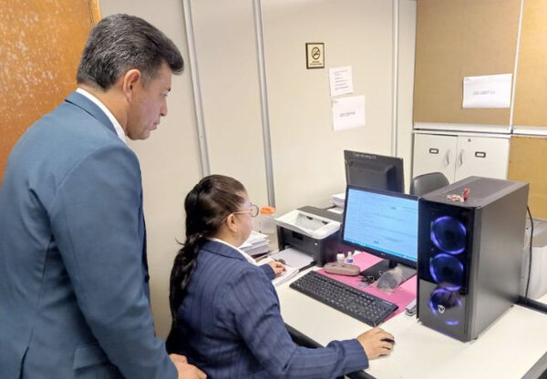 Implementaron Oficio Electrónico en Juzgado de Paz de Pilar y General Díaz