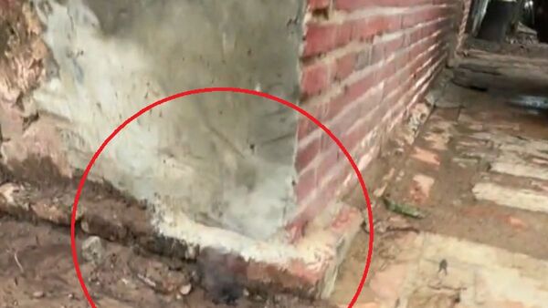 Misterio en Concepción: Agua hirviendo y humo emana debajo de una casa