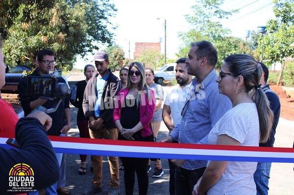 Municipalidad de Ciudad del Este inaugura obras de vital importancia en varios barrios – Diario TNPRESS