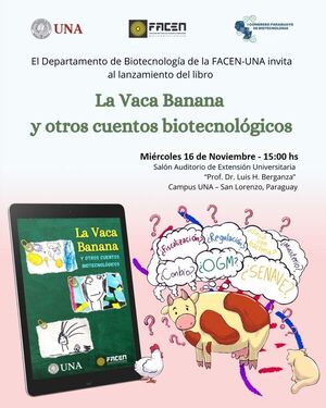 Profesores y estudiantes de la UNA lanzan este miércoles el primer libro de cuentos biotecnológicos para niños - .::Agencia IP::.
