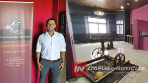 CONCEJAL INVITA A VISITAR EL MUSEO FERROVIARIO EN LA CIUDAD DE ENCARNACIÓN