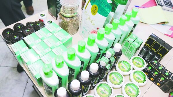 Vendía shampoo, cremas y hasta chocolates de cannabis