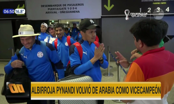 Albirroja Pynandi volvió de Arabia como vicecampeón | Telefuturo