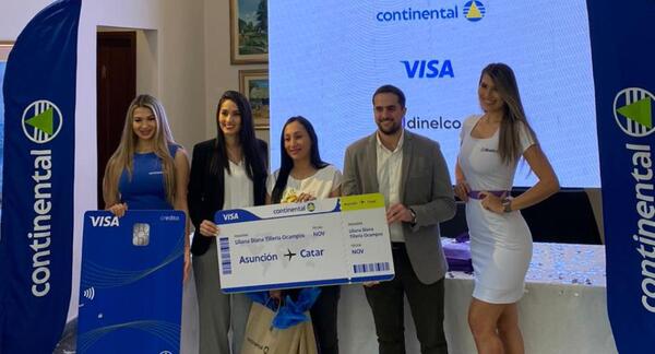 Visa y Banco Continental llevan a aficionados del futbol a disfrutar de la Copa Mundial de la FIFA Catar 2022
