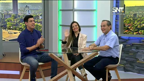 Nos visitan Martin Burt y Luz Borja - SNT