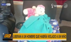 Liberan a hombre que habría violado a un niño - Paraguaype.com