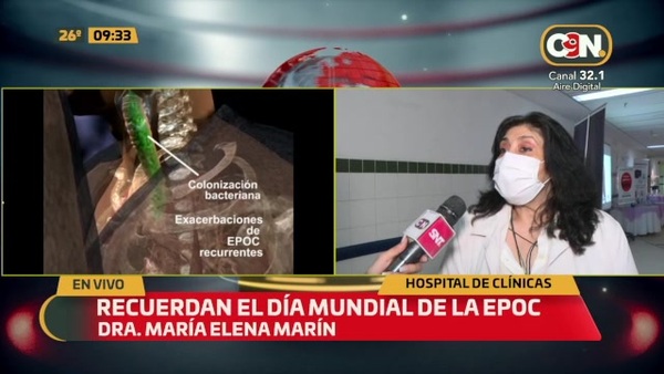 Hospital de Clínicas: Recuerdan el Día Mundial de la EPOC - C9N