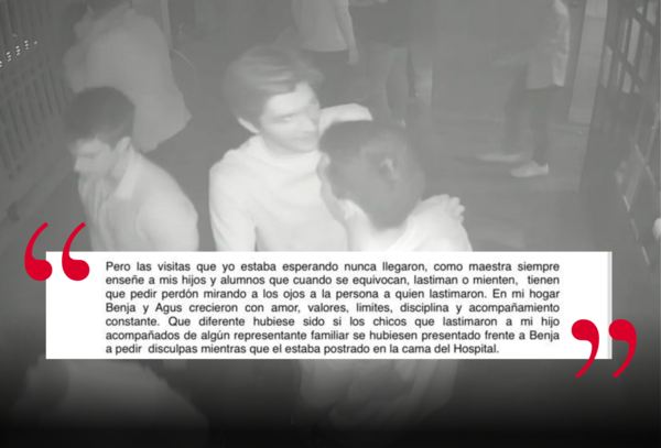 Carta abierta de la mamá de Benja Zapag a los agresores de su hijo: “Las visitas que esperaba nunca llegaron” - Megacadena — Últimas Noticias de Paraguay