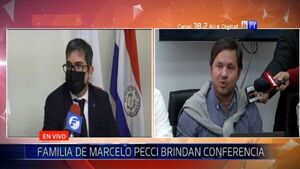 Allegados de Pecci expresan su confianza hacia los investigadores