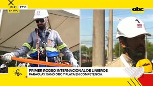 Primer rodeo internacional de linieros - ABC Noticias - ABC Color