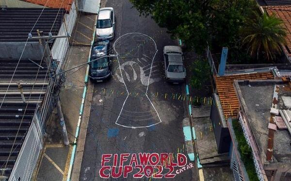 Los brasileños ya decoran las calles para el Mundial de Qatar - El Independiente