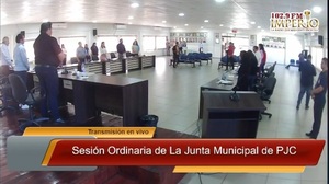 Junta Municipal rindió un minuto de silencio en homenaje a ex concejal asesinado - Radio Imperio