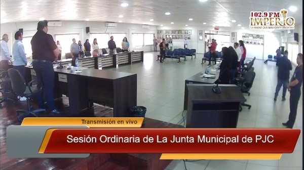 Junta Municipal rindió un minuto de silencio en homenaje a ex concejal asesinado - Radio Imperio