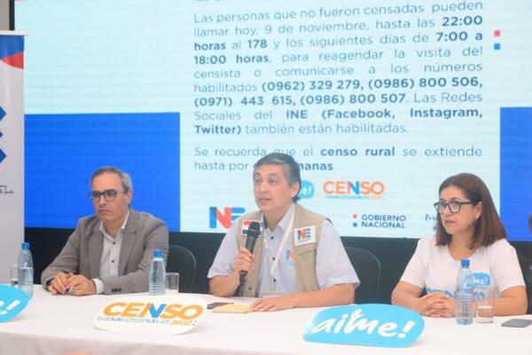 Crónica / Censistas cobraran desde hoy he'i