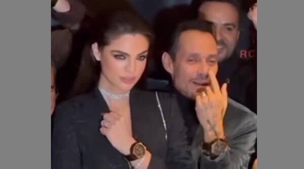 Crónica / Nadia Ferreira acaparó la atención en evento de Marc Anthony