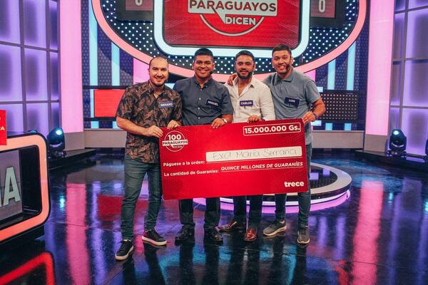 100 Paraguayos Dicen: ¡En el martes de “exas”, se fueron los G. 15 millones! - trece