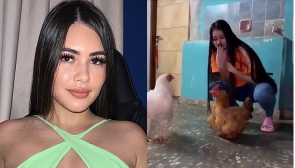 Insólita reacción de la gallina de Laurys al recibir a una nueva compañera - Teleshow