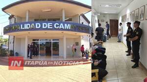 DISCORDIA EN LA MUNICIPALIDAD DE CAMBYRETÁ POR EL CARGO EN LA INTENDENCIA 