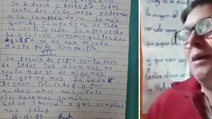 Maestra recibió como regalo un poema que escribió su alumno que retomó el colegio luego de 30 años