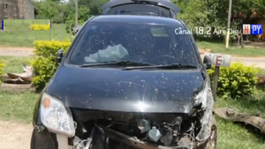 Rapiñaron un automóvil en una comisaría de Paraguarí