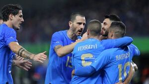 Italia se rehace ante Albania