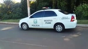 Policía busca a sujeto que robó motocicleta de un supermercado en barrio Obrero - Radio Imperio