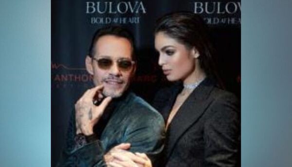 Nadia Ferreira acompaña a Marc Anthony en el Lanzamiento de su línea de reloj - Te Cuento Paraguay