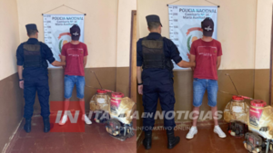 APREHENDIERON A SUPTO. LADRÓN DE PULVERIZADORAS