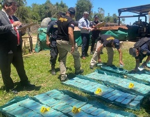 Incautan 170 kilos de Cocaína y una persona fue detenida en operativo fiscal