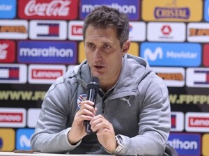 El análisis de Guillermo Barros Schelotto y Juan Espínola en conferencia de prensa - APF