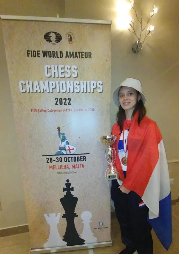 Helen Montiel es Candidata  Master FIDE - Polideportivo - ABC Color