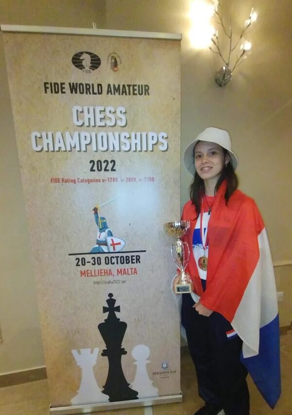 Helen Montiel es Candidata Master FIDE - Polideportivo - ABC Color