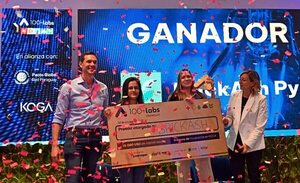 Premiaron a ganadores de 100+labs - Empresariales - ABC Color