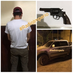 GEO detuvo a un sujeto con arma de fuego en Fortuna Guazú - Radio Imperio