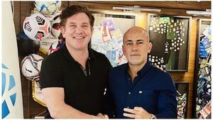 Alejandro Domínguez, socio vitalicio de Olimpia