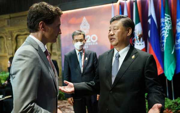 Xi Jinping humilló a Justin Trudeau en Bali - Informatepy.com