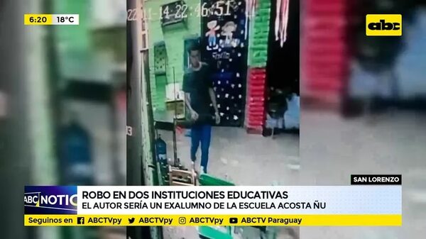 Roban en dos instituciones educativas de San Lorenzo - ABC Noticias - ABC Color