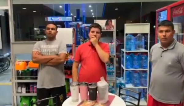 (Video). Hinchas de Cerro Porteño que robaron vasos térmicos tuvieron que devolverlos y pedir disculpas públicamente