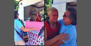 Crónica / [VIDEO] Cantante emocionó a atleta de Odesur con una serenata