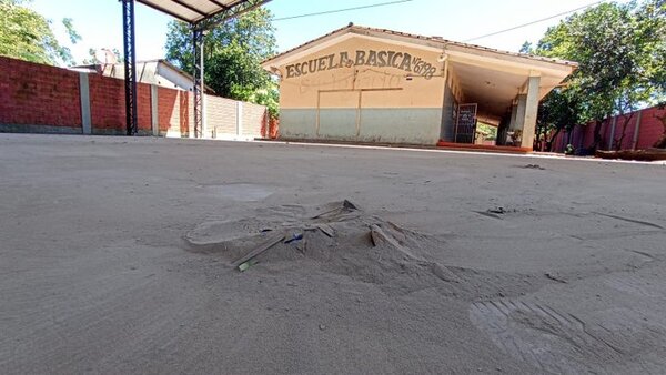 Pésima obra realizada con recursos del Fonacide en escuela de Hernandarias