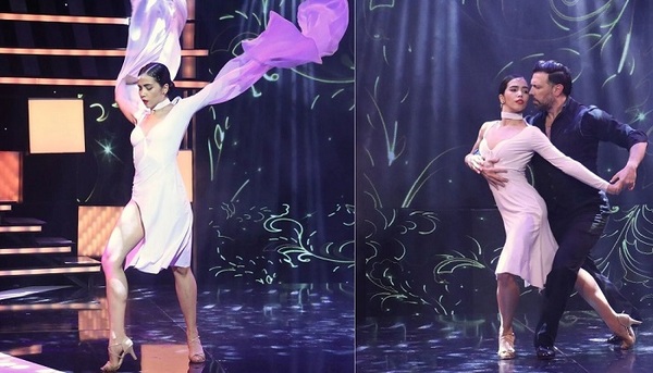 La notable presentación de inspiración tanguera de Joha, de "Rojo" - Teleshow