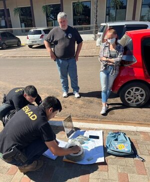 En Luque aprehenden a una argentina con marihuana en su poder