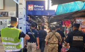 Patrulla en microcentro de CDE, tras dos asaltos en menos de 24 horas