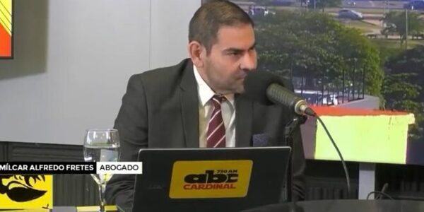 Coima: Hijo del ministro Fretes asegura que su padre desconocía el contrato