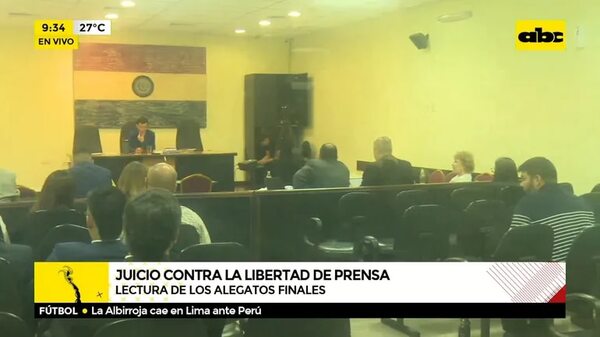 Juicio contra la libertad de prensa - ABC Noticias - ABC Color