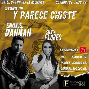 Últimas localidades para el show de Emmanuel Dannan en Paraguay - Informatepy.com
