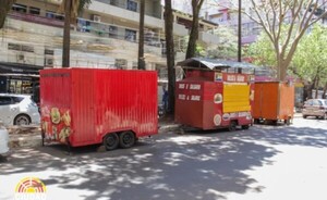CDE: Despejan área de estacionamiento ocupada por rodantes