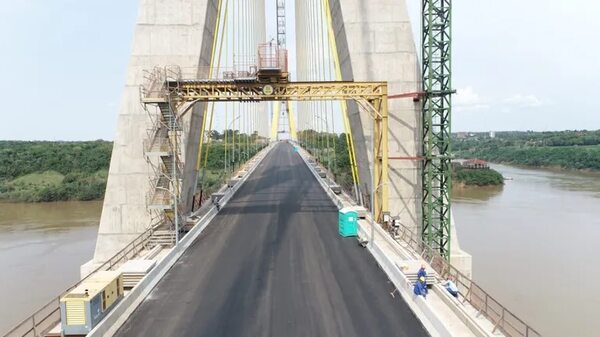 Obras del Puente de la Integración están a punto de finalizar - ABC en el Este - ABC Color