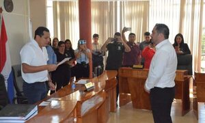 Concejal David Monzón nuevo presidente de la Junta de Hernandarias